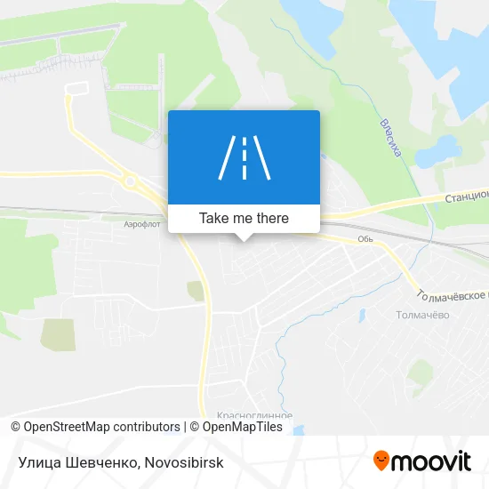 Улица Шевченко map