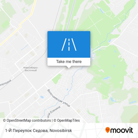 1-Й Переулок Седова map