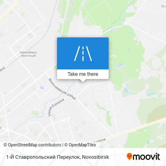 1-Й Ставропольский Переулок map