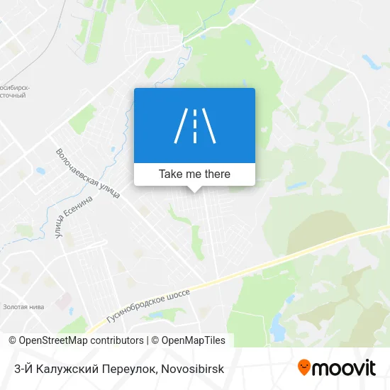 3-Й Калужский Переулок map