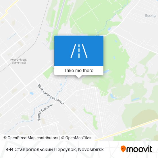 4-Й Ставропольский Переулок map