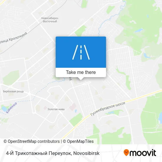 4-Й Трикотажный Переулок map