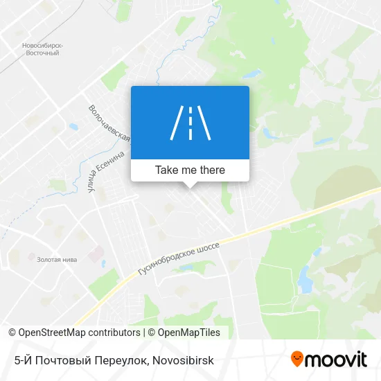 5-Й Почтовый Переулок map
