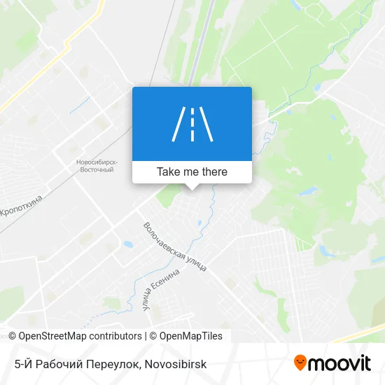 5-Й Рабочий Переулок map