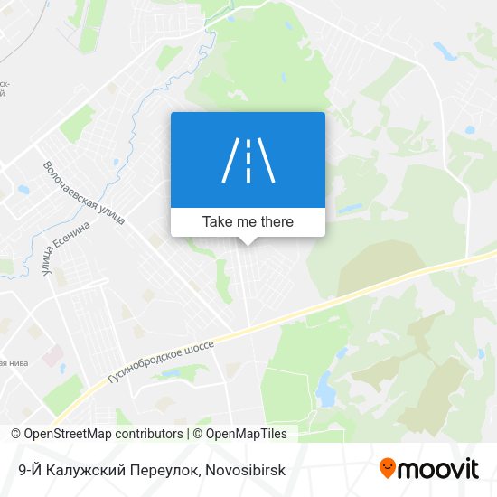 9-Й Калужский Переулок map