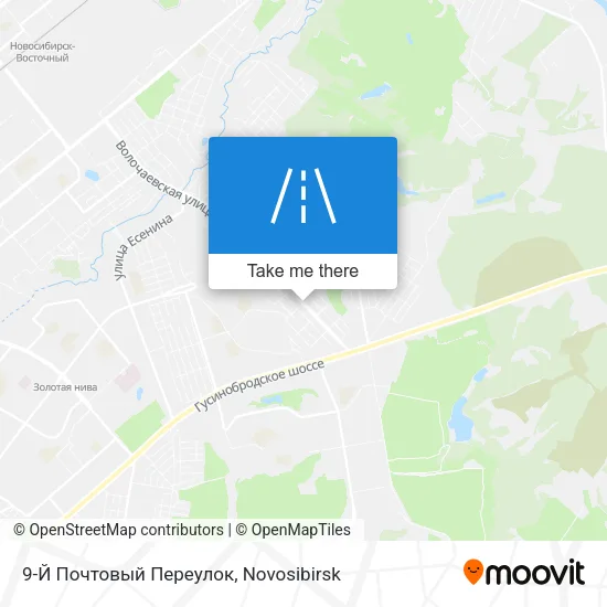 9-Й Почтовый Переулок map