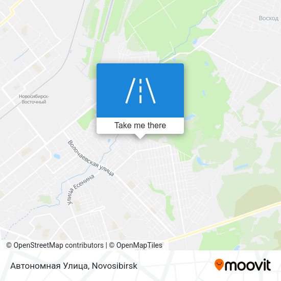 Автономная Улица map