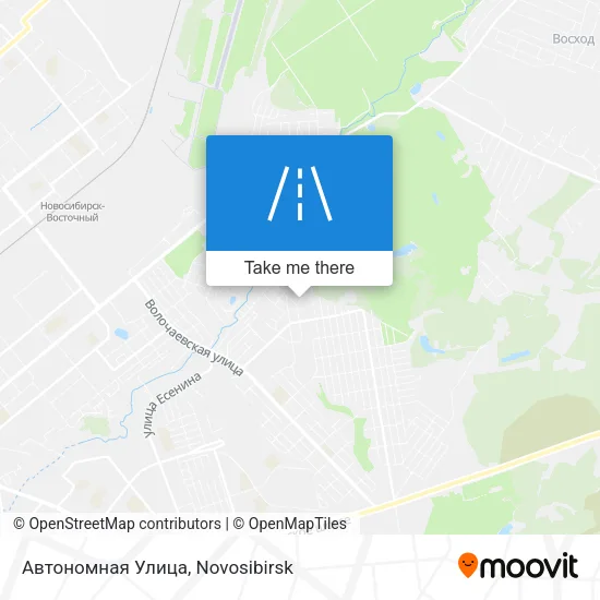 Автономная Улица map