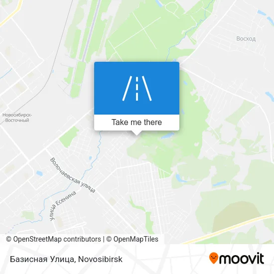 Базисная Улица map