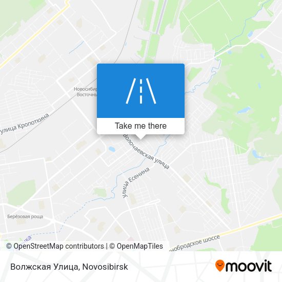 Волжская Улица map