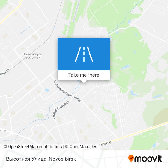 Высотная Улица map