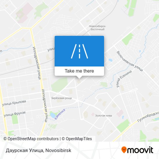 Даурская Улица map