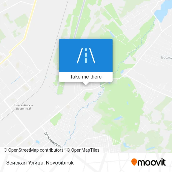 Зейская Улица map