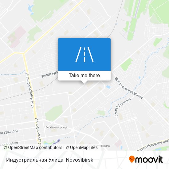 Индустриальная Улица map