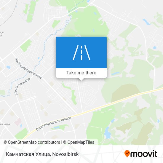 Камчатская Улица map