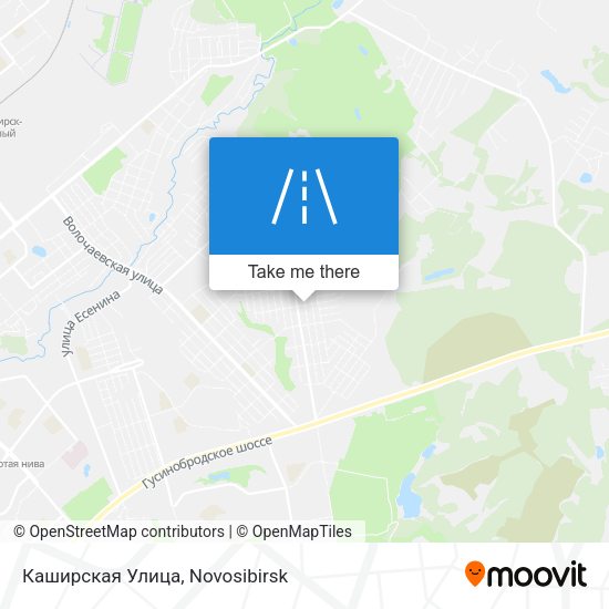 Каширская Улица map