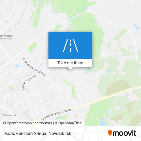 Коломенская Улица map