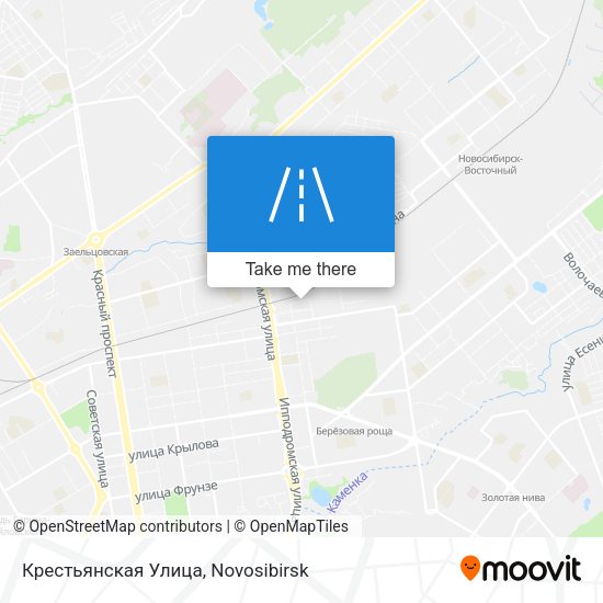 Крестьянская Улица map