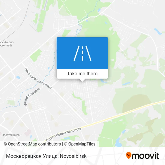 Москворецкая Улица map