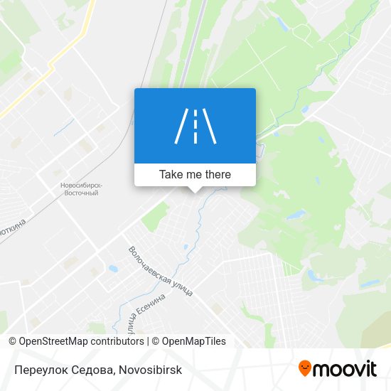 Переулок Седова map