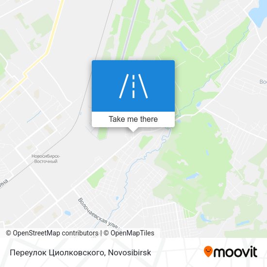 Переулок Циолковского map