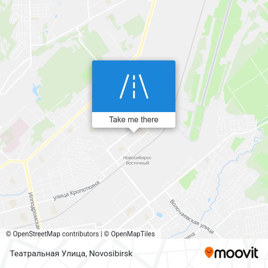 Театральная Улица map