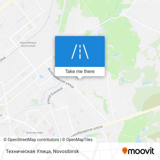 Техническая Улица map