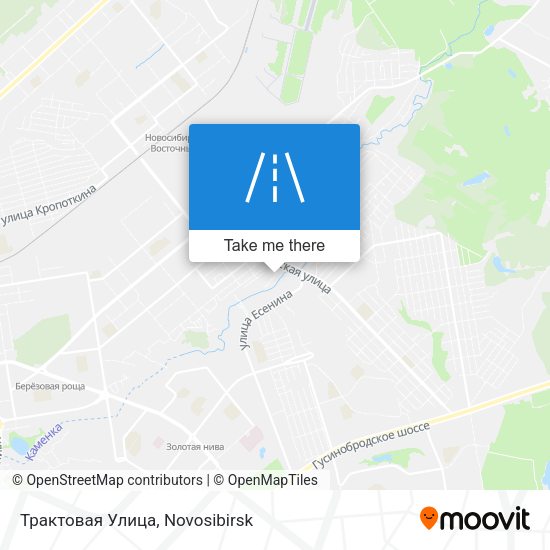Трактовая Улица map