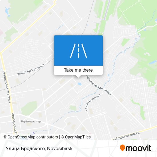 Улица Бродского map