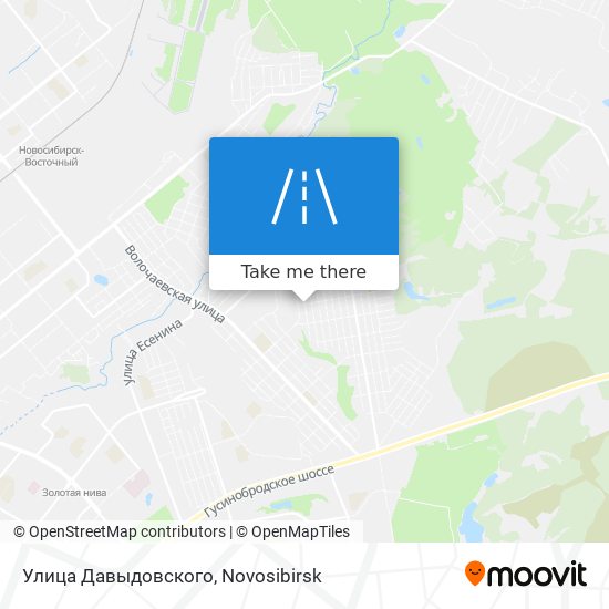 Улица Давыдовского map