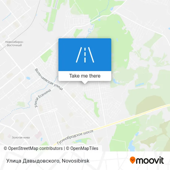 Улица Давыдовского map