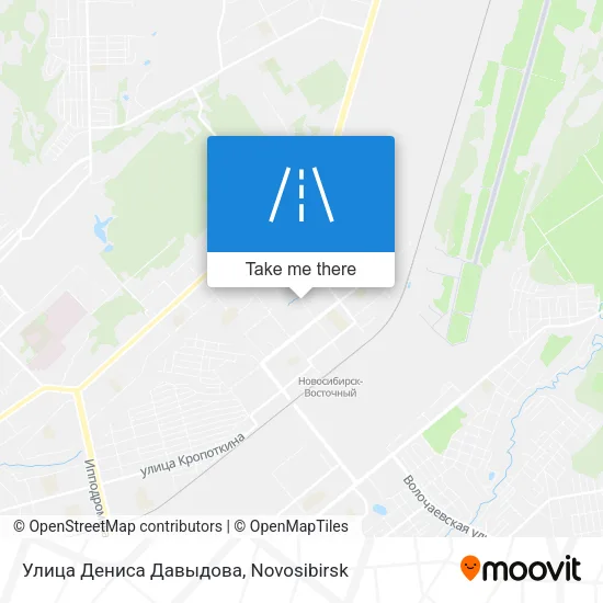 Улица Дениса Давыдова map
