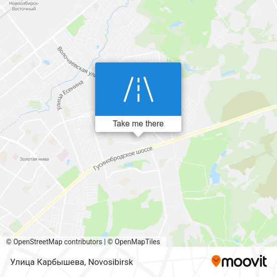 Улица Карбышева map