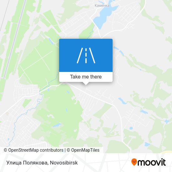 Улица Полякова map