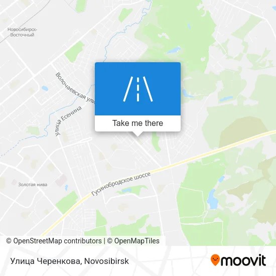 Улица Черенкова map