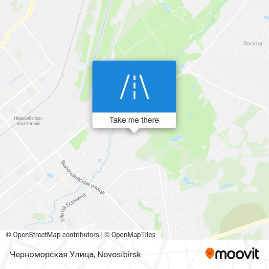 Черноморская Улица map