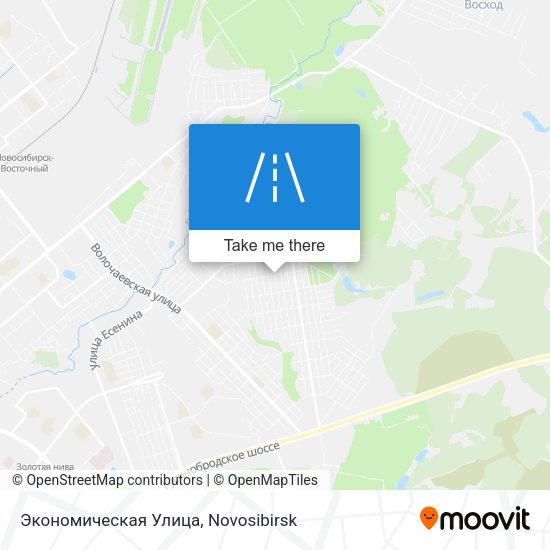 Экономическая Улица map