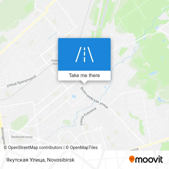 Якутская Улица map