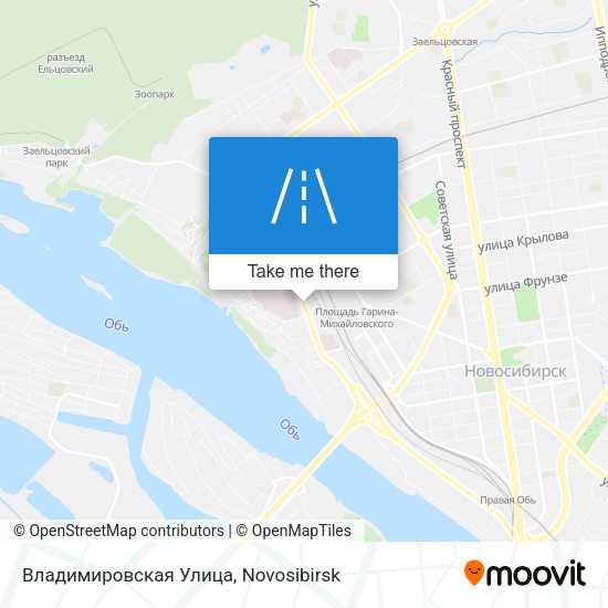 Владимировская Улица map