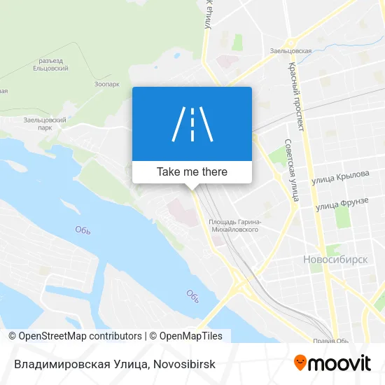 Владимировская Улица map