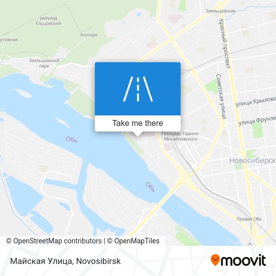 Майская Улица map