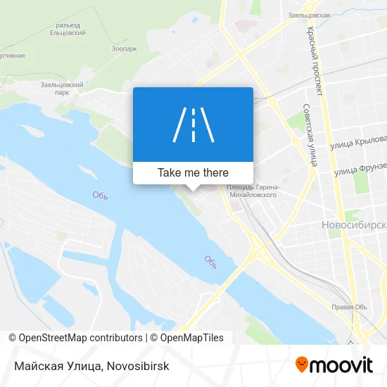 Майская Улица map