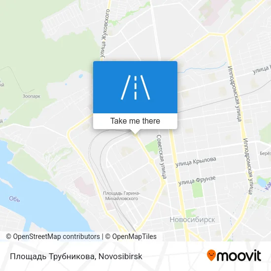 Площадь Трубникова map