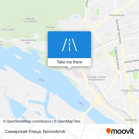 Самарская Улица map