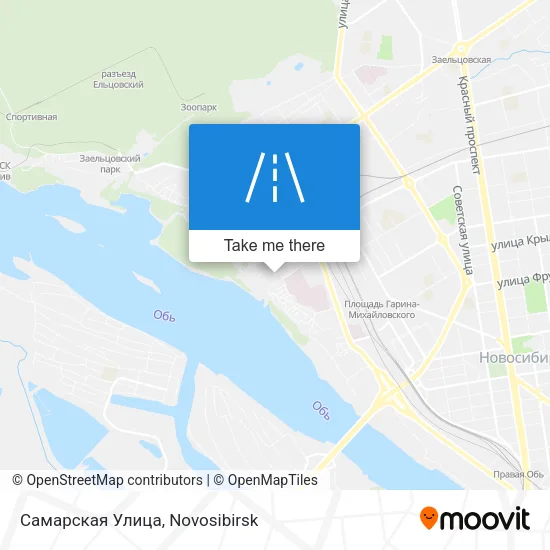 Самарская Улица map