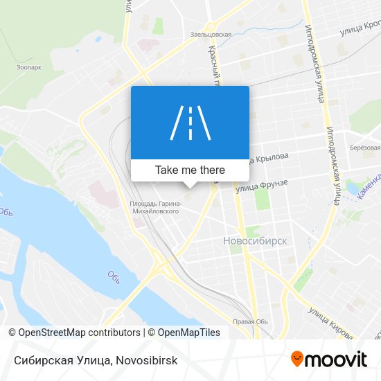 Сибирская Улица map