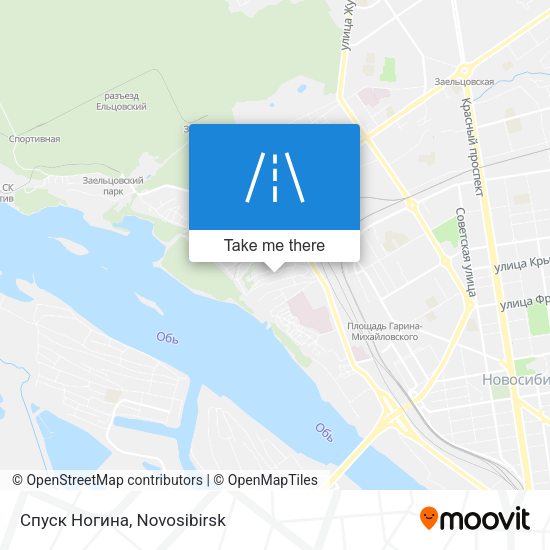 Спуск Ногина map