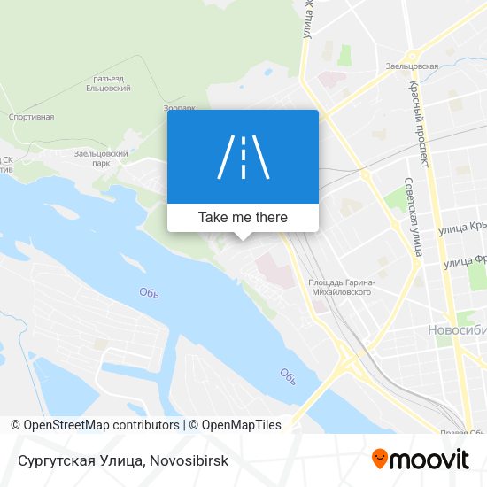 Сургутская Улица map