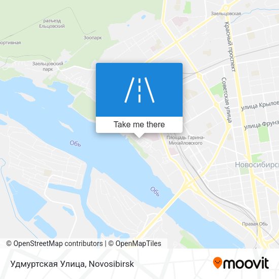 Удмуртская Улица map
