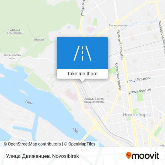 Улица Движенцев map